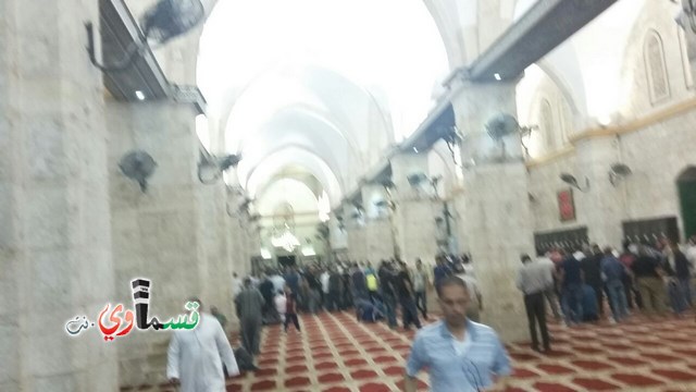 اليوم الاول من رمضان وشباب كفرقاسم يشدون الرحال الى المسجد الاقصى واجواء جملية من اسواق القدس القديمة